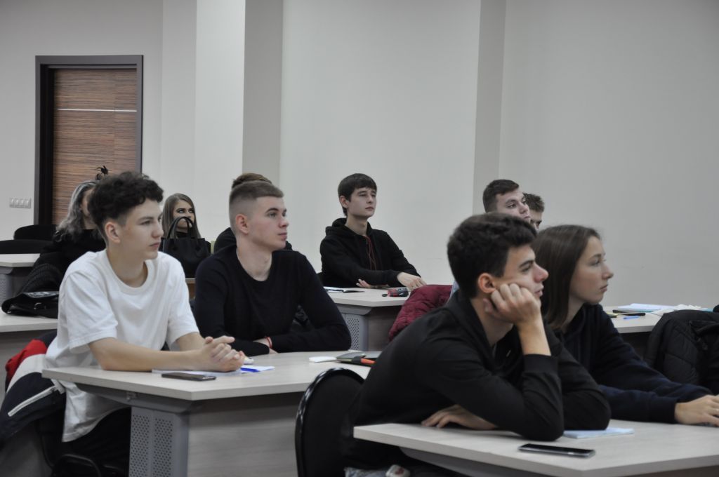 беседа со студентами