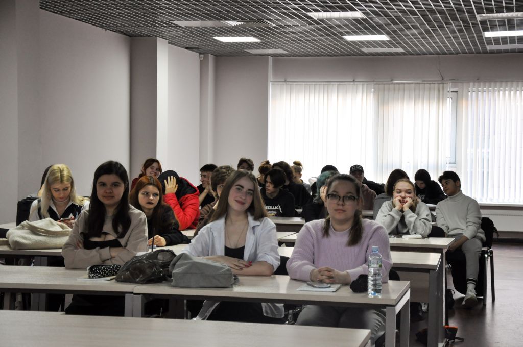 беседа со студентами